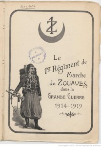 Histo_Regimentaire_1er_Zouave