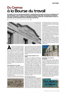 Du Cosmos à la Bourse du travail – NI été 2026